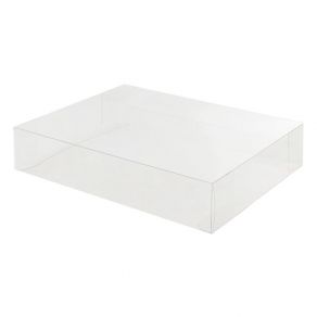 Läpinäkyvä PVC rasia 225x175x20mm 