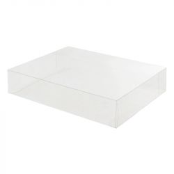 Läpinäkyvä PVC rasia 225x175x20mm 