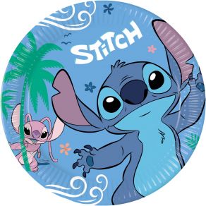 Stitch ja Angel pahvilautaset 8kpl/pkt